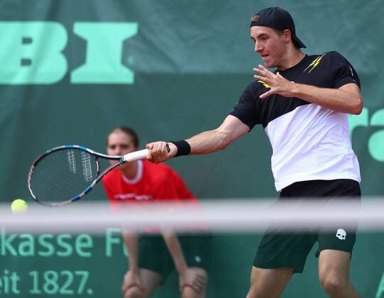 Tennis, Franken Challenge in Fürth 05.06.2016 - Tennis - ATP Tennis Herren Challenger Tour - Franken Challenge - Tournament Turnier - Männer Herren Finale - JüRa - Jan-Lennard Struff (Deutschland)