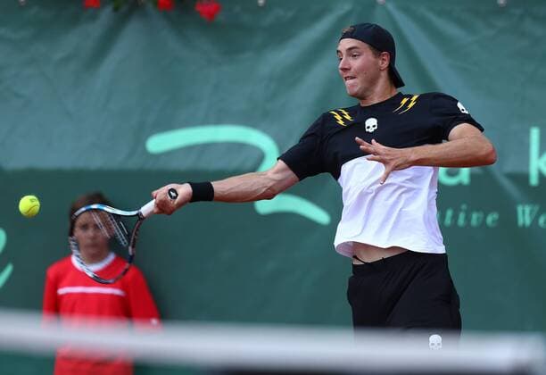 Tennis, Franken Challenge in Fürth 05.06.2016 - Tennis - ATP Tennis Herren Challenger Tour - Franken Challenge - Tournament Turnier - Männer Herren Finale - JüRa - Jan-Lennard Struff (Deutschland)