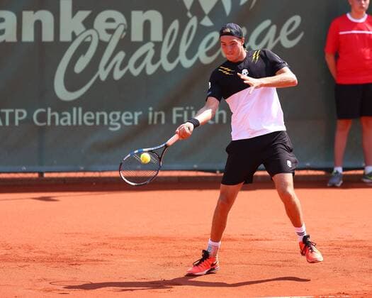 Tennis, Franken Challenge in Fürth 05.06.2016 - Tennis - ATP Tennis Herren Challenger Tour - Franken Challenge - Tournament Turnier - Männer Herren Finale - JüRa - Jan-Lennard Struff (Deutschland)