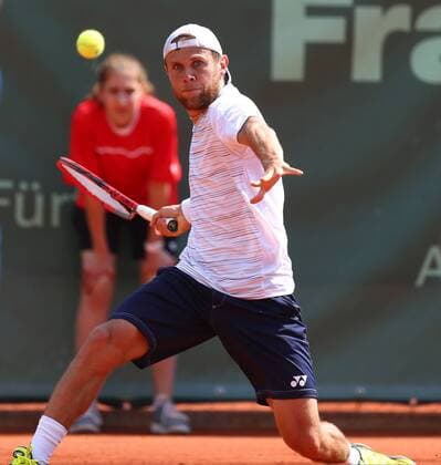 Tennis, Franken Challenge in Fürth 05.06.2016 - Tennis - ATP Tennis Herren Challenger Tour - Franken Challenge - Tournament Turnier - Männer Herren Finale - JüRa - Radu Albot (MDA)