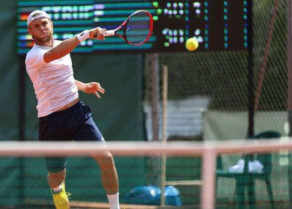 Tennis, Franken Challenge in Fürth 05.06.2016 - Tennis - ATP Tennis Herren Challenger Tour - Franken Challenge - Tournament Turnier - Männer Herren Finale - JüRa - Radu Albot (MDA)