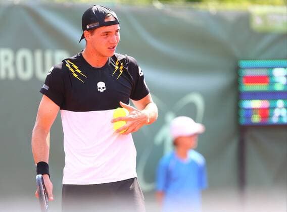 Tennis, Franken Challenge in Fürth 05.06.2016 - Tennis - ATP Tennis Herren Challenger Tour - Franken Challenge - Tournament Turnier - Männer Herren Finale - JüRa - Jan-Lennard Struff (Deutschland)