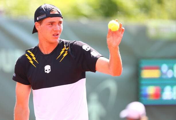 Tennis, Franken Challenge in Fürth 05.06.2016 - Tennis - ATP Tennis Herren Challenger Tour - Franken Challenge - Tournament Turnier - Männer Herren Finale - JüRa - Jan-Lennard Struff (Deutschland)