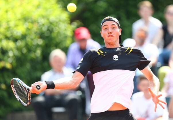 Tennis, Franken Challenge in Fürth 05.06.2016 - Tennis - ATP Tennis Herren Challenger Tour - Franken Challenge - Tournament Turnier - Männer Herren Finale - JüRa - Jan-Lennard Struff (Deutschland)