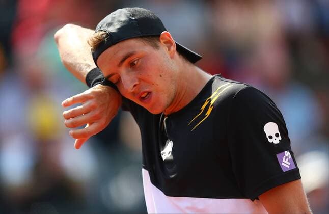 Tennis, Franken Challenge in Fürth 05.06.2016 - Tennis - ATP Tennis Herren Challenger Tour - Franken Challenge - Tournament Turnier - Männer Herren Finale - JüRa - Jan-Lennard Struff (Deutschland)
