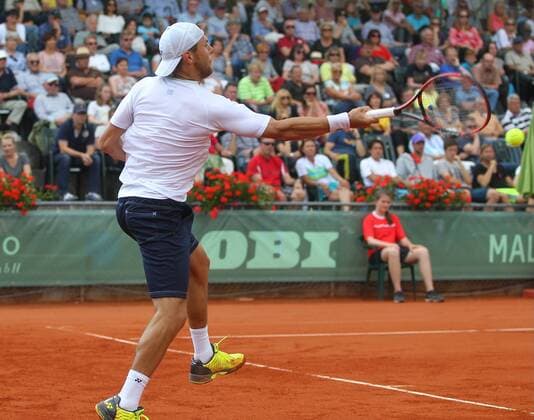 Tennis, Franken Challenge in Fürth 05.06.2016 - Tennis - ATP Tennis Herren Challenger Tour - Franken Challenge - Tournament Turnier - Männer Herren Finale - JüRa - Radu Albot (MDA)