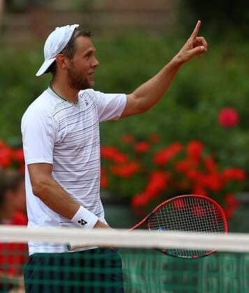 05.06.2016 - Tennis - ATP Tennis Herren Challenger Tour - Franken Challenge - Tournament Turnier - Männer Herren Finale - JüRa - Radu Albot (MDA) - Jubel Freude nach Sieg