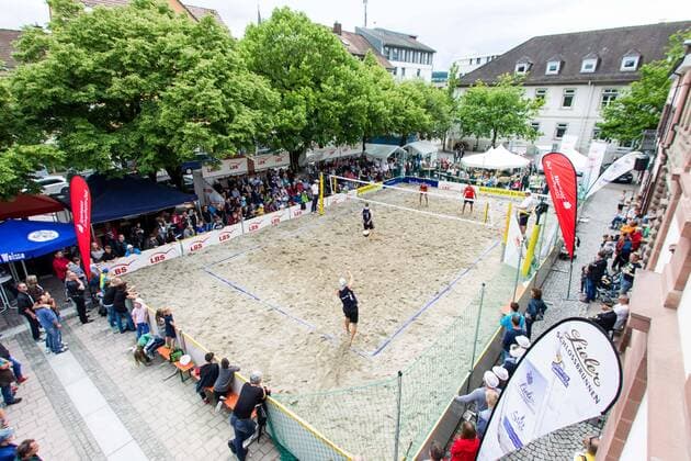 Totale Schopfheim; LBS-Cup Beachvolleyball A-Top, Markplatz, Schopfheim Germany, 20160605; Schopfheim Copyright: Wuechnerx xEibner-Pressefoto EP_nwr