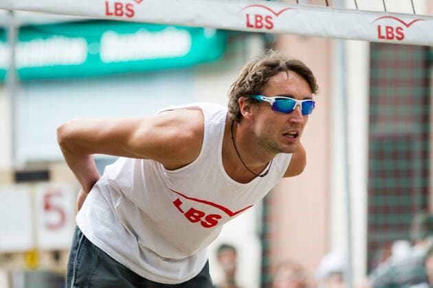 Florian Schweikart (DJK Augsburg Hochzoll); LBS-Cup Beachvolleyball A-Top, Markplatz, Schopfheim Germany, 20160605; Schopfheim Copyright: Wuechnerx xEibner-Pressefoto EP_nwr