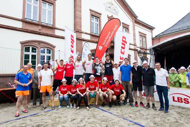 Abschlussfoto; LBS-Cup Beachvolleyball A-Top, Markplatz, Schopfheim Germany, 20160605; Schopfheim Copyright: Wuechnerx xEibner-Pressefoto EP_nwr
