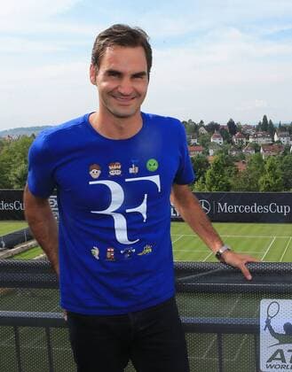 05.06.2016, Mercedes Cup Stuttgart, ATP Tennis Herren Tour, Tennis im Bild: Roger Federer