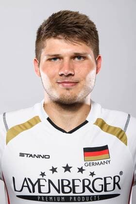 03.06.2015, Sportcentrum Papendal, Papendal Volleyball, Fotoshooting Nationalmannschaft Männer Maenner Ruben Schott ( 2 GER)