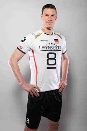 03.06.2015, Sportcentrum Papendal, Papendal Volleyball, Fotoshooting Nationalmannschaft Männer Maenner Marcus Böhme Boehme ( 8 GER)