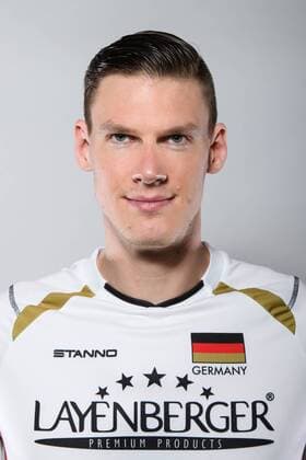 03.06.2015, Sportcentrum Papendal, Papendal Volleyball, Fotoshooting Nationalmannschaft Männer Maenner Marcus Böhme Boehme ( 8 GER)