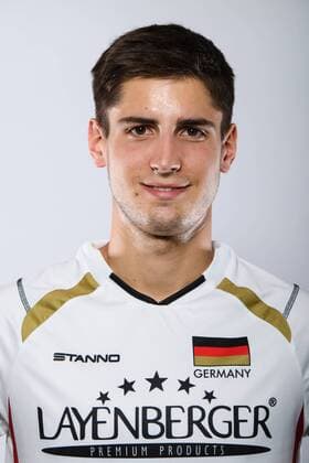 03.06.2015, Sportcentrum Papendal, Papendal Volleyball, Fotoshooting Nationalmannschaft Männer Maenner Moritz Reichert ( 10 GER)