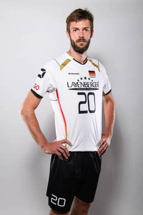 03.06.2015, Sportcentrum Papendal, Papendal Volleyball, Fotoshooting Nationalmannschaft Männer Maenner Philipp Collin ( 20 GER)