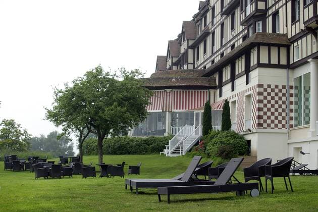 EURO 2016, Kroatiens Mannschaftsquartier Hotel du Golf Barriere EURO 2016 - Croatian national football team camp 06.06.2016., Deauville, France - Hotel du Golf Barriere which will be reserved for Croatian national football team during their stay at EURO 2016.  GoranxStanzl PIXSELL