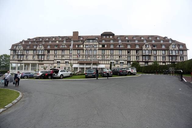 EURO 2016, Kroatiens Mannschaftsquartier Hotel du Golf Barriere EURO 2016 - Croatian national football team camp 06.06.2016., Deauville, France - Hotel du Golf Barriere which will be reserved for Croatian national football team during their stay at EURO 2016.  GoranxStanzl PIXSELL