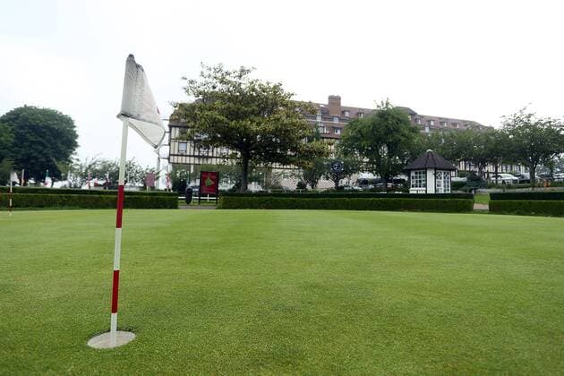 EURO 2016, Kroatiens Mannschaftsquartier Hotel du Golf Barriere EURO 2016 - Croatian national football team camp 06.06.2016., Deauville, France - Hotel du Golf Barriere which will be reserved for Croatian national football team during their stay at EURO 2016.  GoranxStanzl PIXSELL