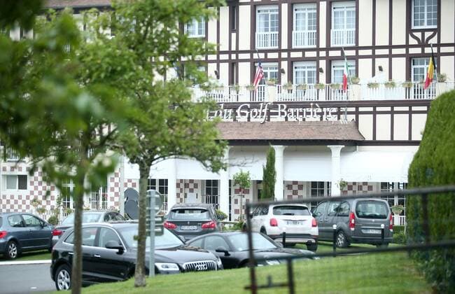 EURO 2016, Kroatiens Mannschaftsquartier Hotel du Golf Barriere EURO 2016 - Croatian national football team camp 06.06.2016., Deauville, France - Hotel du Golf Barriere which will be reserved for Croatian national football team during their stay at EURO 2016.  SanjinxStrukic PIXSELL