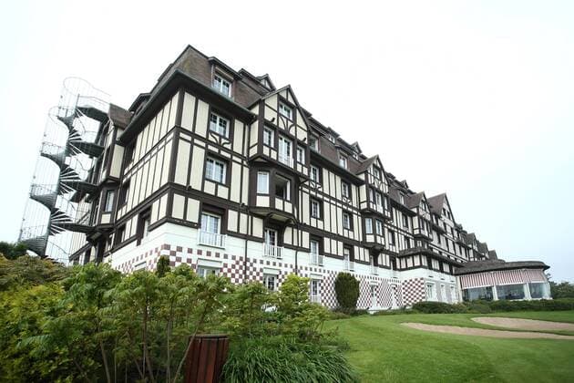 EURO 2016, Kroatiens Mannschaftsquartier Hotel du Golf Barriere EURO 2016 - Croatian national football team camp 06.06.2016., Deauville, France - Hotel du Golf Barriere which will be reserved for Croatian national football team during their stay at EURO 2016.  SanjinxStrukic PIXSELL