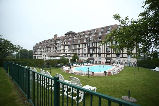 EURO 2016, Kroatiens Mannschaftsquartier Hotel du Golf Barriere EURO 2016 - Croatian national football team camp 06.06.2016., Deauville, France - Hotel du Golf Barriere which will be reserved for Croatian national football team during their stay at EURO 2016.  SanjinxStrukic PIXSELL