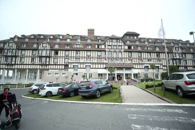 EURO 2016, Kroatiens Mannschaftsquartier Hotel du Golf Barriere EURO 2016 - Croatian national football team camp 06.06.2016., Deauville, France - Hotel du Golf Barriere which will be reserved for Croatian national football team during their stay at EURO 2016.  SanjinxStrukic PIXSELL