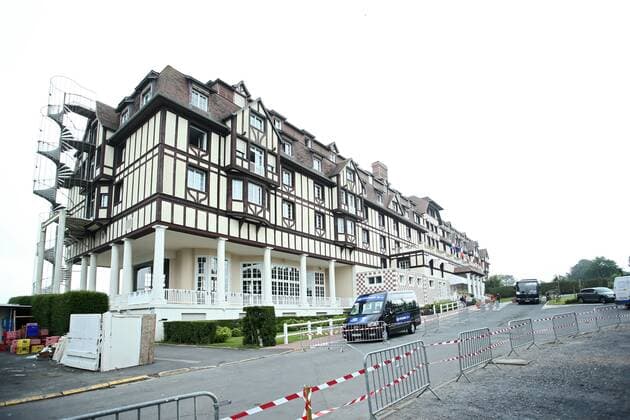 EURO 2016, Kroatiens Mannschaftsquartier Hotel du Golf Barriere EURO 2016 - Croatian national football team camp 06.06.2016., Deauville, France - Hotel du Golf Barriere which will be reserved for Croatian national football team during their stay at EURO 2016.  SanjinxStrukic PIXSELL