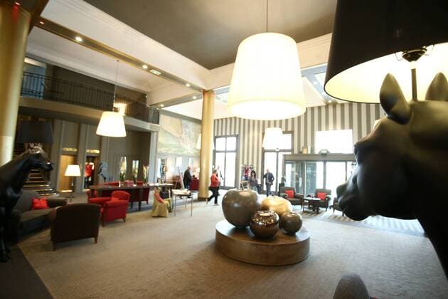 EURO 2016, Kroatiens Mannschaftsquartier Hotel du Golf Barriere EURO 2016 - Croatian national football team camp 06.06.2016., Deauville, France - Hotel du Golf Barriere which will be reserved for Croatian national football team during their stay at EURO 2016.  SanjinxStrukic PIXSELL