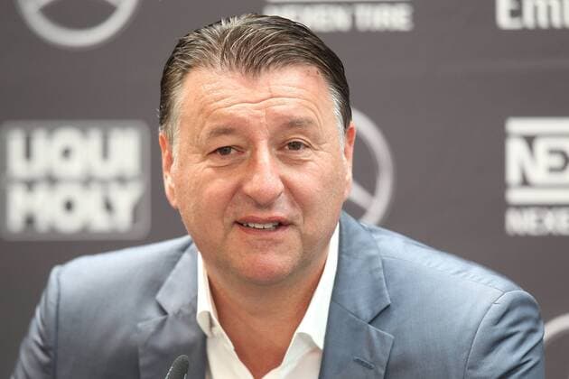 Tennis, ATP-Turnier in Stuttgart - PK Turnierdirektor Edwin Weindorfer Turnierdirektor Weindorfer bei der Pressekonferenz, Mercedes Cup, Tennis, ATP Tennis Herren World Tour, 06.06.2016, Foto:Langer Eibner Stuttgart Copyright: Langer Eibner-Pressefoto EP_HLR