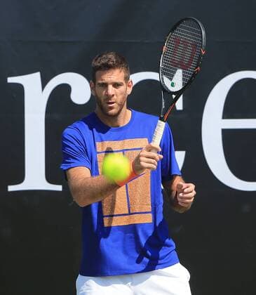 06.06.2016, Mercedes Cup Stuttgart, ATP Tennis Herren Tour, Tennis im Bild: Juan Martin Del Potro (ARG)