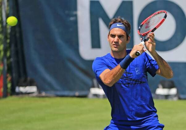 06.06.2016, Mercedes Cup Stuttgart, ATP Tennis Herren Tour, Tennis im Bild: Roger Federer (SUI )