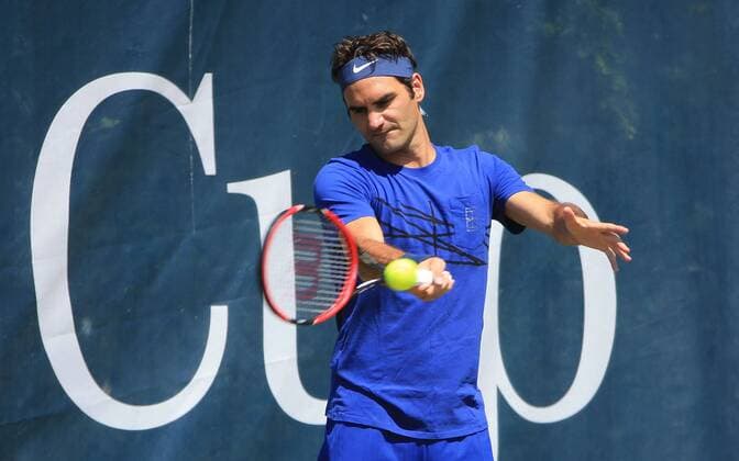 06.06.2016, Mercedes Cup Stuttgart, ATP Tennis Herren Tour, Tennis im Bild: Roger Federer (SUI)