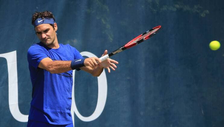 06.06.2016, Mercedes Cup Stuttgart, ATP Tennis Herren Tour, Tennis im Bild: Roger Federer (SUI)