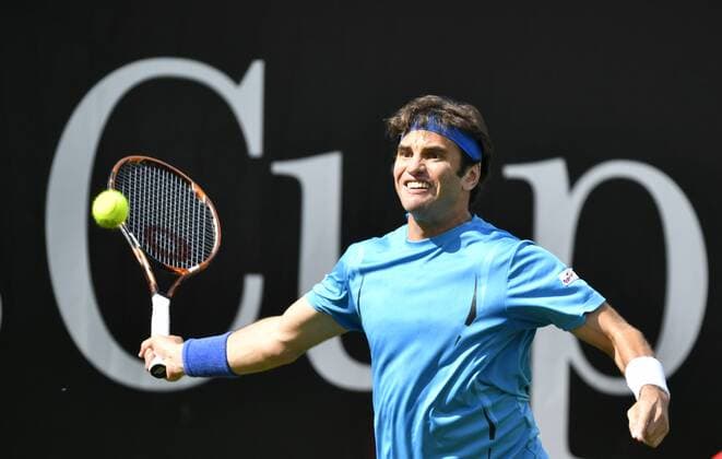 Malek Jaziri (TUN) Aktion 06.06.2016 Tennis Mercedes-Cup Stuttgart Weißenhof 04.06..-12.06.2016 MercedesCup Stuttgart Weißenhof 2016
