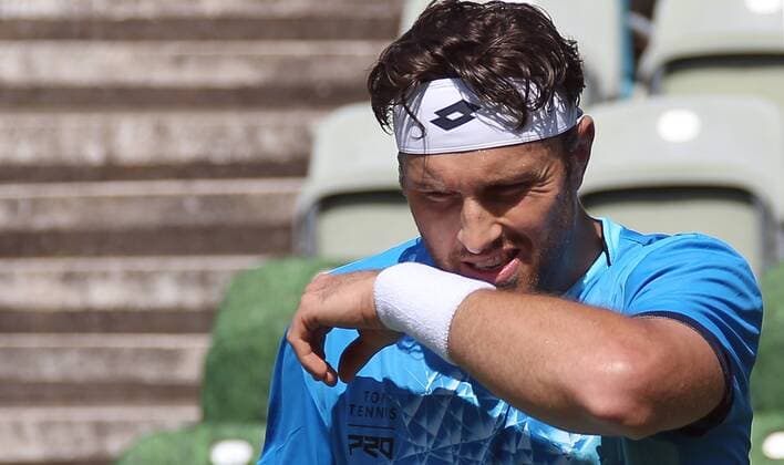 Stuttgart Tennis MercedesCup 2016: Michael Berrer (GER) enttäuscht