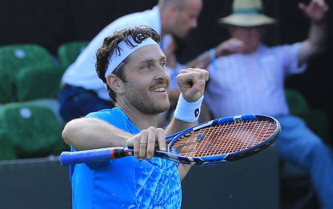 06.06.2016, Mercedes Cup Stuttgart, ATP Tennis Herren Tour, Tennis im Bild: Michael Berrer (GER)