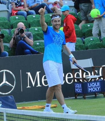 06.06.2016, Mercedes Cup Stuttgart, ATP Tennis Herren Tour, Tennis im Bild: Michael Berrer (GER)