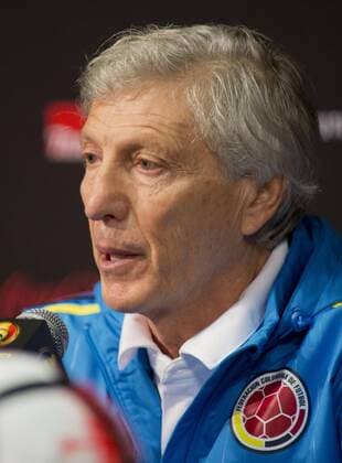 Jose Nestor Pekerman, coach of the national team Nationalteam of Colombia during a press conference PK Pressekonferenz at the Rose Bowl Stadium in Pasadena California on Monday June 6, 2016. The team is preparing for the Copa America Centenario 2016 game on Tuesday at the Rose Bowl stadium in Pasadena California. Press conference of the coach of the National Team of Colombia !ACHTUNG: NUR REDAKTIONELLE NUTZUNG!  PAS03 20160607-636008690527735561