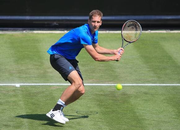 07.06.2016, Mercedes Cup Stuttgart, ATP Tennis Herren Tour, Tennis im Bild: Florian Mayer (GER)