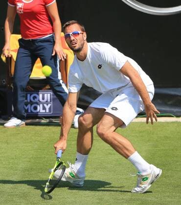 07.06.2016, Mercedes Cup Stuttgart, ATP Tennis Herren Tour, Tennis im Bild: Viktor Troicki (SRB)