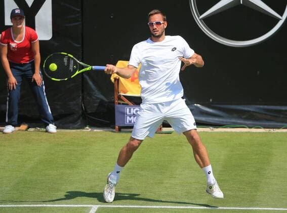 07.06.2016, Mercedes Cup Stuttgart, ATP Tennis Herren Tour, Tennis im Bild: Viktor Troicki (SRB)