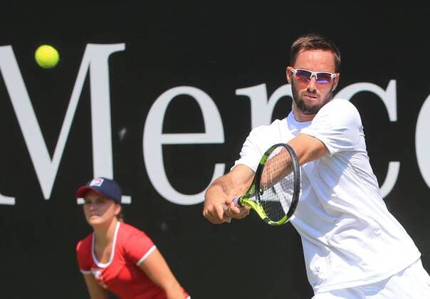 07.06.2016, Mercedes Cup Stuttgart, ATP Tennis Herren Tour, Tennis im Bild: Viktor Troicki (SRB)