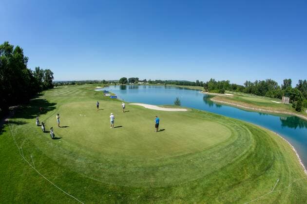GOLF - Lyoness Open 2016 ATZENBRUGG,AUSTRIA,07.JUN.16 - GOLF - Lyoness Open, preview, training. Image shows an overview of the golf course. GEPAxpictures xMaticxKlansek