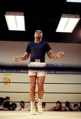 4579.MUHAMMAD ALI TRAINS FOR TERRELL FIGHT. RINGER 1967. FILE - ZUMAg49