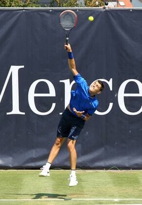 07.06.2016, Mercedes Cup Stuttgart, ATP Tennis Herren Tour, Tennis im Bild: Taylor Fritz (USA)