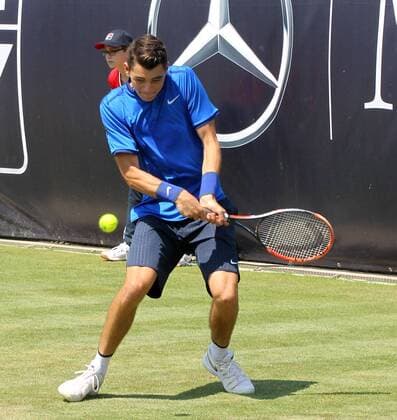 07.06.2016, Mercedes Cup Stuttgart, ATP Tennis Herren Tour, Tennis im Bild: Taylor Fritz (USA)