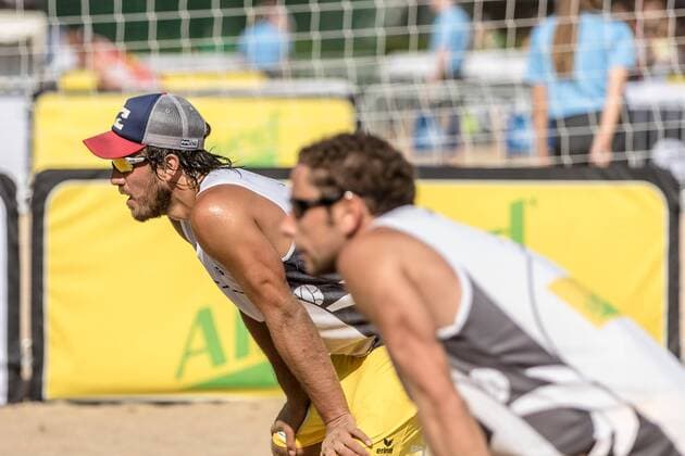1 Santiago Etchegaray 2 Gabriel Martin Ojeda Dapiaggi (ARG) FiVB Worldtour Major Hamburg