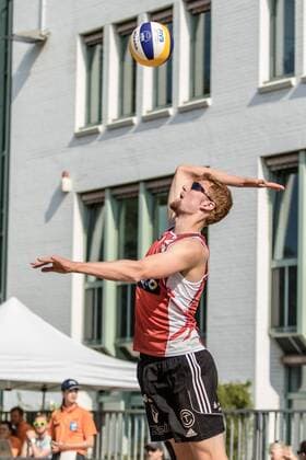 1 Armin Dollinger 2 Yannick Harms (GER) FiVB Worldtour Major Hamburg