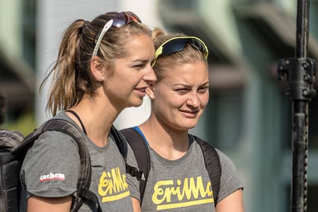 1 Lisa Arnholdt 2 Anni Schumacher (GER) FiVB Worldtour Major Hamburg